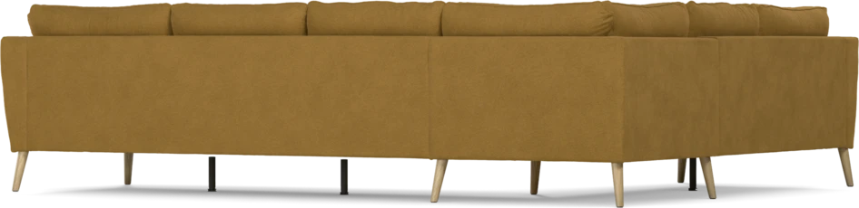 County - Hörnsoffa, 2+3-sits - Gul
