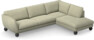 Madison Lux - 3-sits soffa med divan höger - Grön