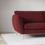 Madison Lux - 3-sits soffa - Röd