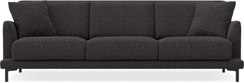 Macy Lux - 3-sits soffa XL - Svart