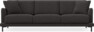 Macy Lux - 3-sits soffa XL - Svart