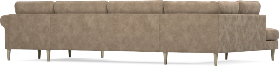 Bridge - 3-sits soffa med divan vänster och schäslong höger - Beige