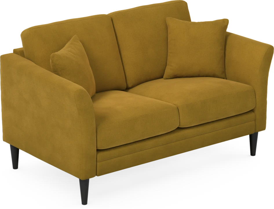 Eden - 2-sits soffa - Gul