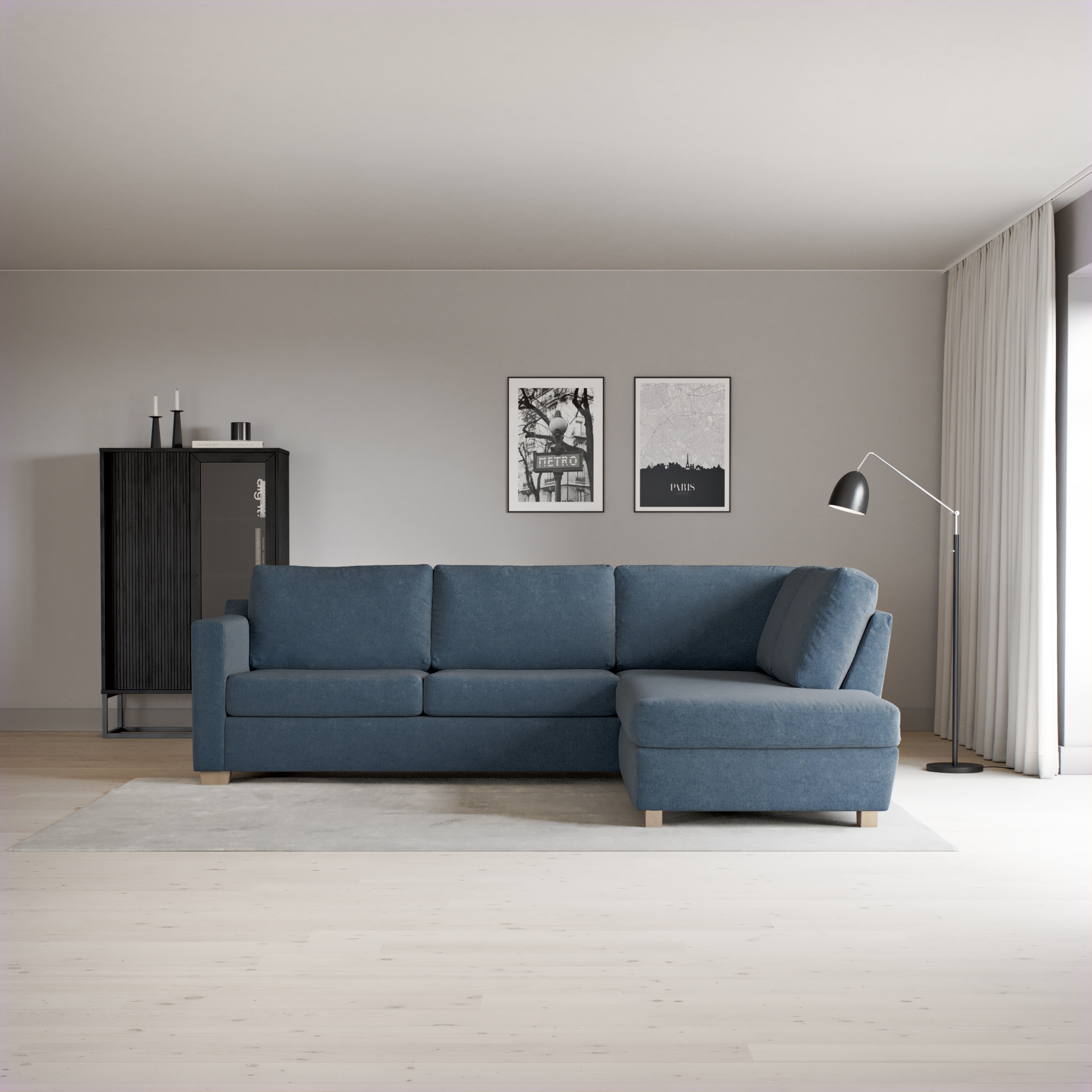 Friday - 2,5-sits soffa med divan höger - inspiration