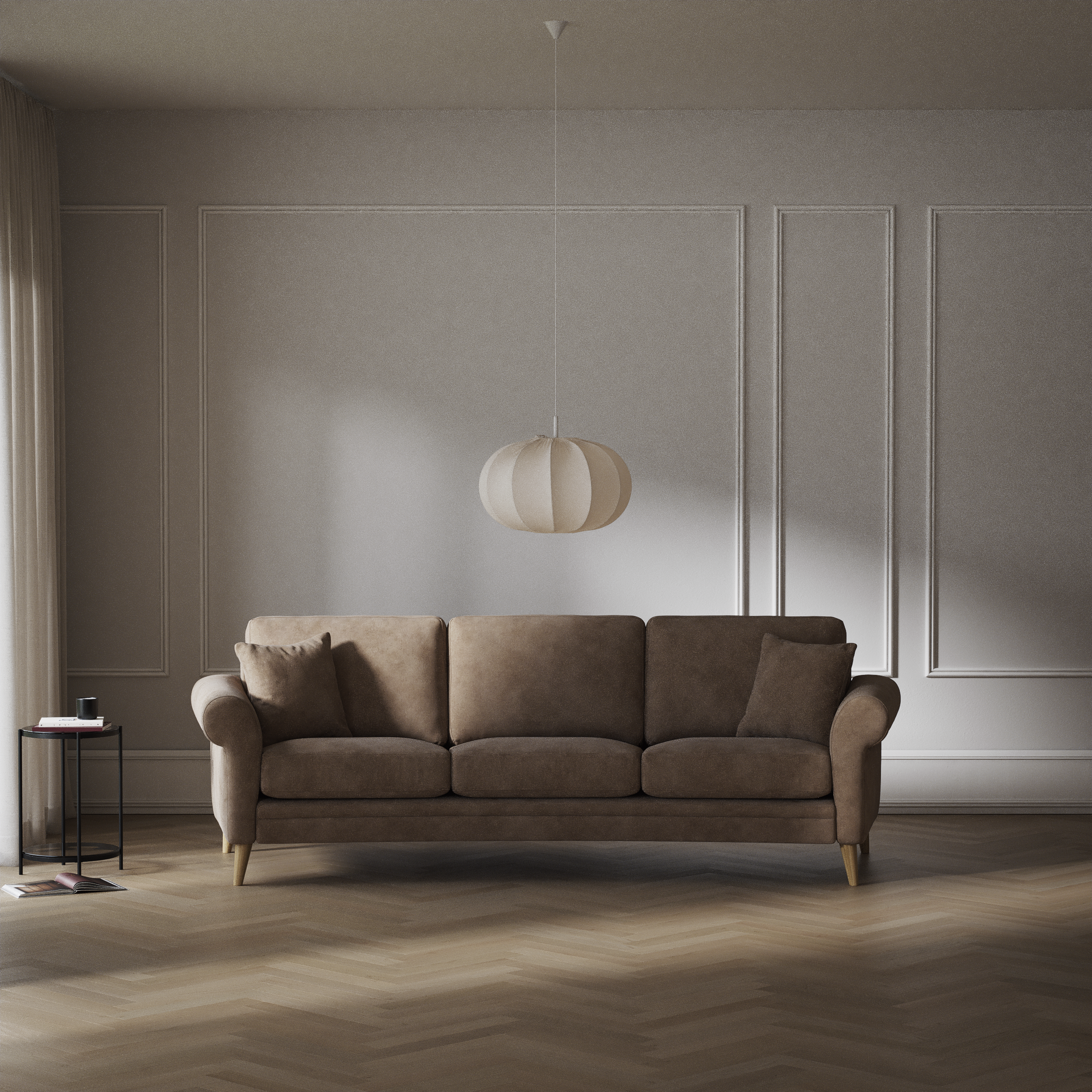 Eden - 3-sits soffa svängd - inspiration