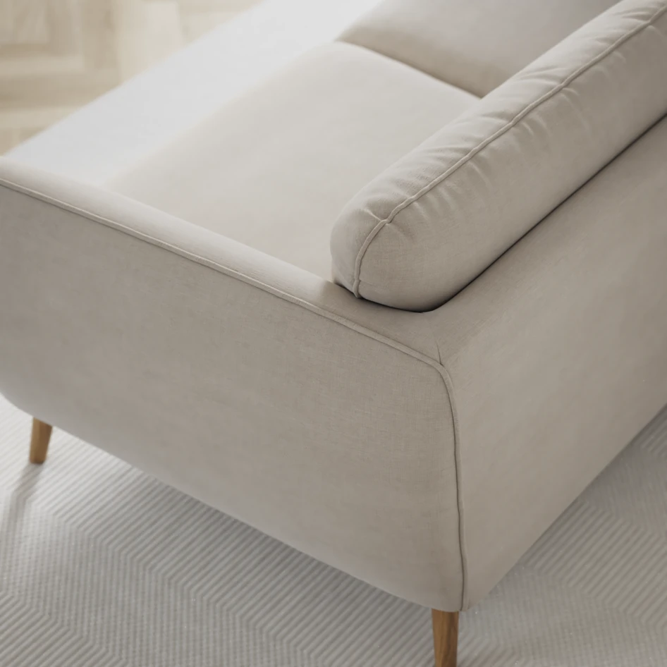 Madison Lux - Hörnsoffa med schäslong höger - Beige