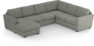 Friday - Hörnsoffa, 3+2-sits med schäslong vänster - Grå