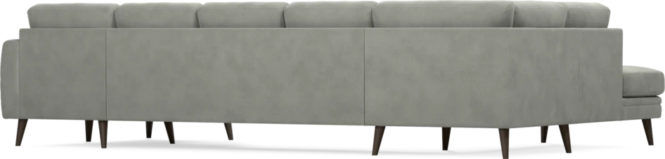 Eden - 3-sits soffa med divan vänster och schäslong höger - Grå