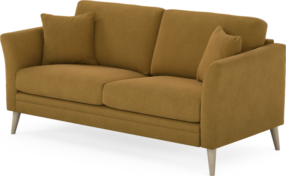 Eden - 2,5-sits soffa - Gul