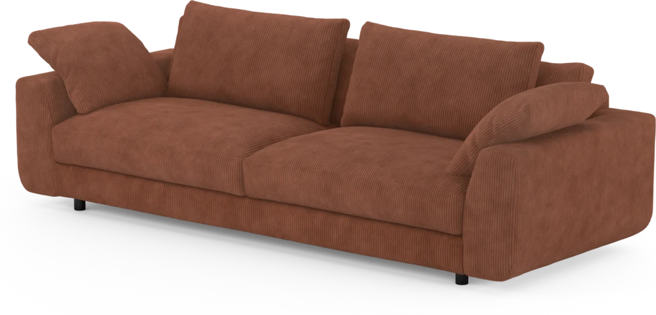 Amie - 4-sits soffa - Orange
