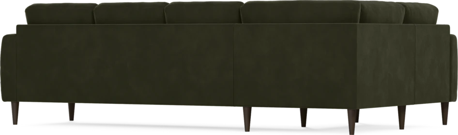 Eden - Hörnsoffa, 1+3-sits - Grön