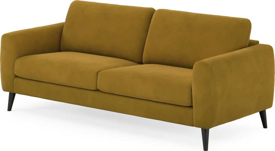 Bridge - 3-sits soffa - Gul