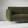 Madison - 3-sits soffa med divan vänster - Grön