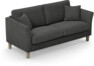 Eden - 2,5-sits soffa - Svart
