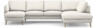 Madison Lux - 2-sits soffa med schäslong vänster och divan höger - Beige