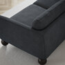 Madison Lux - 2-sits soffa med schäslong vänster och divan höger - Vit
