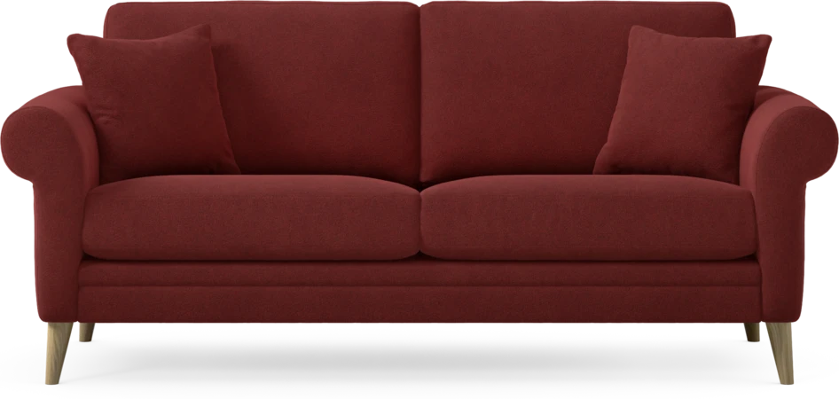 Eden - 2,5-sits soffa - Röd
