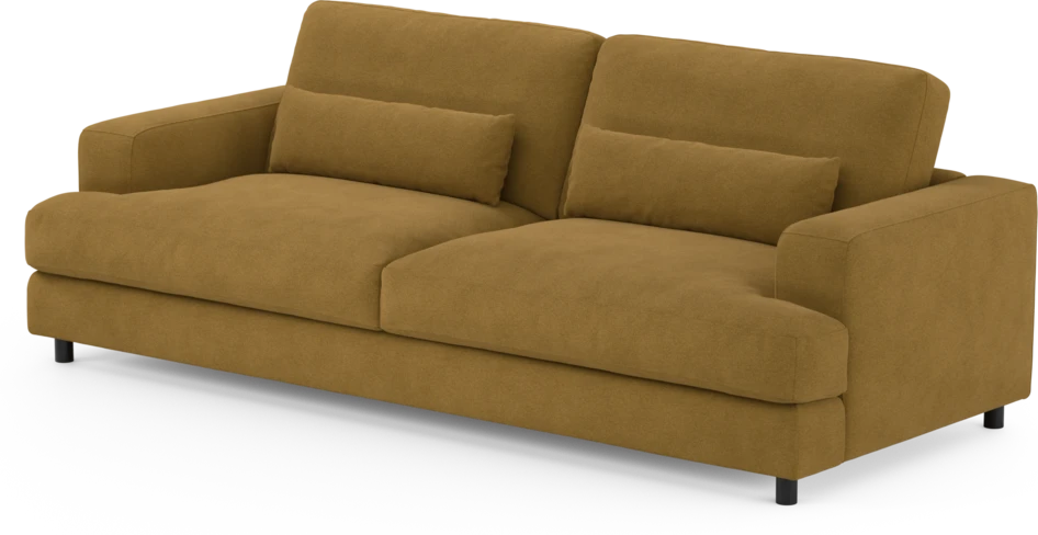 Noma - 4-sits soffa - Gul
