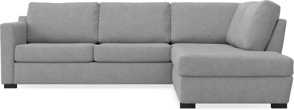 Friday - 2,5-sits soffa med divan höger - Grå