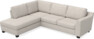 Friday - 2,5-sits soffa med divan vänster - Grå