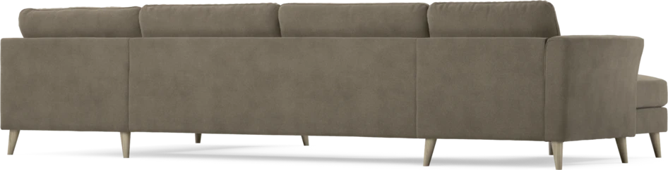 Bridge - 3-sits soffa med schäslong vänster och divan höger - Beige