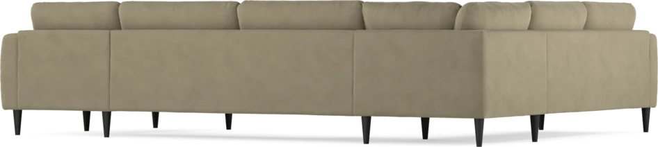 Bridge - Hörnsoffa, 2+3-sits med schäslong höger - Beige