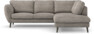 Madison Lux - 2-sits soffa med divan höger - Beige
