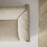 Cherrie - 3-sits soffa, hel dyna och kappa - Beige