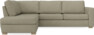 Friday - 2,5-sits soffa med divan vänster - Beige