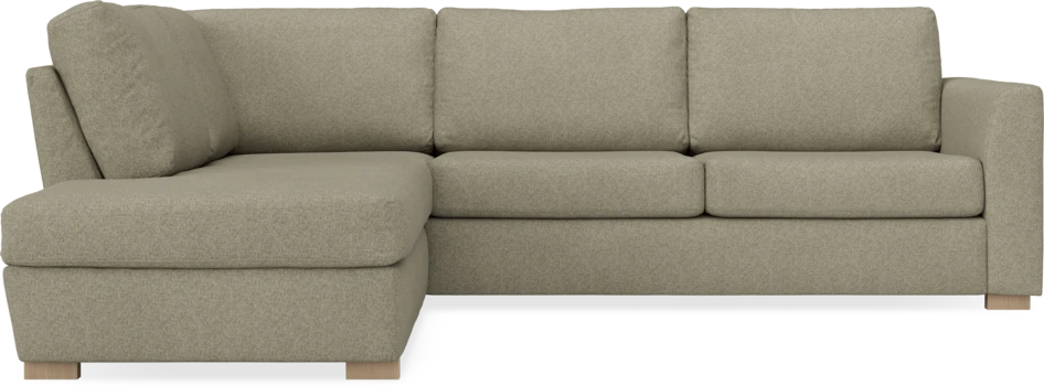 Friday - 2,5-sits soffa med divan vänster - Beige