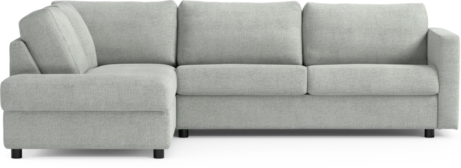 Lindö - Bäddsoffa 2,5-sits med divan - Grå