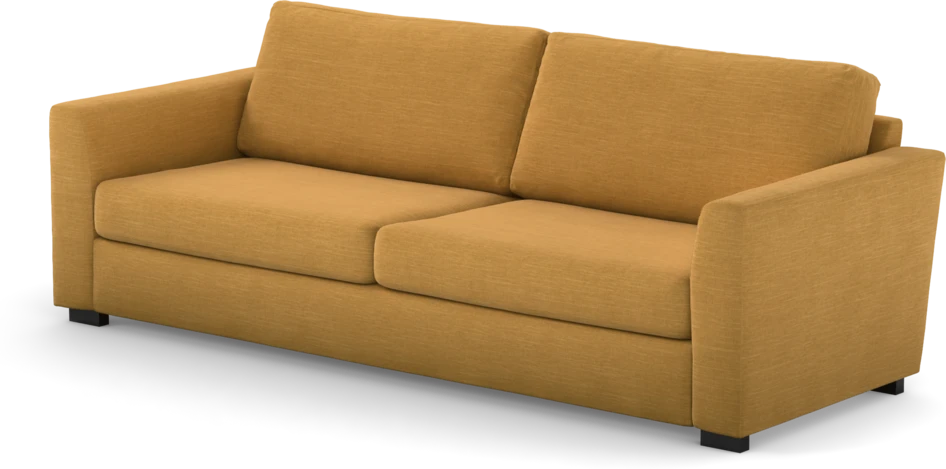 Friday - 3-sits soffa - Gul