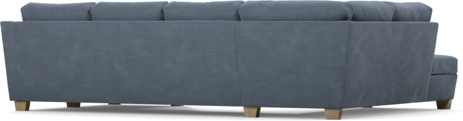 Friday - 3-sits soffa med divan vänster och schäslong höger - Blå