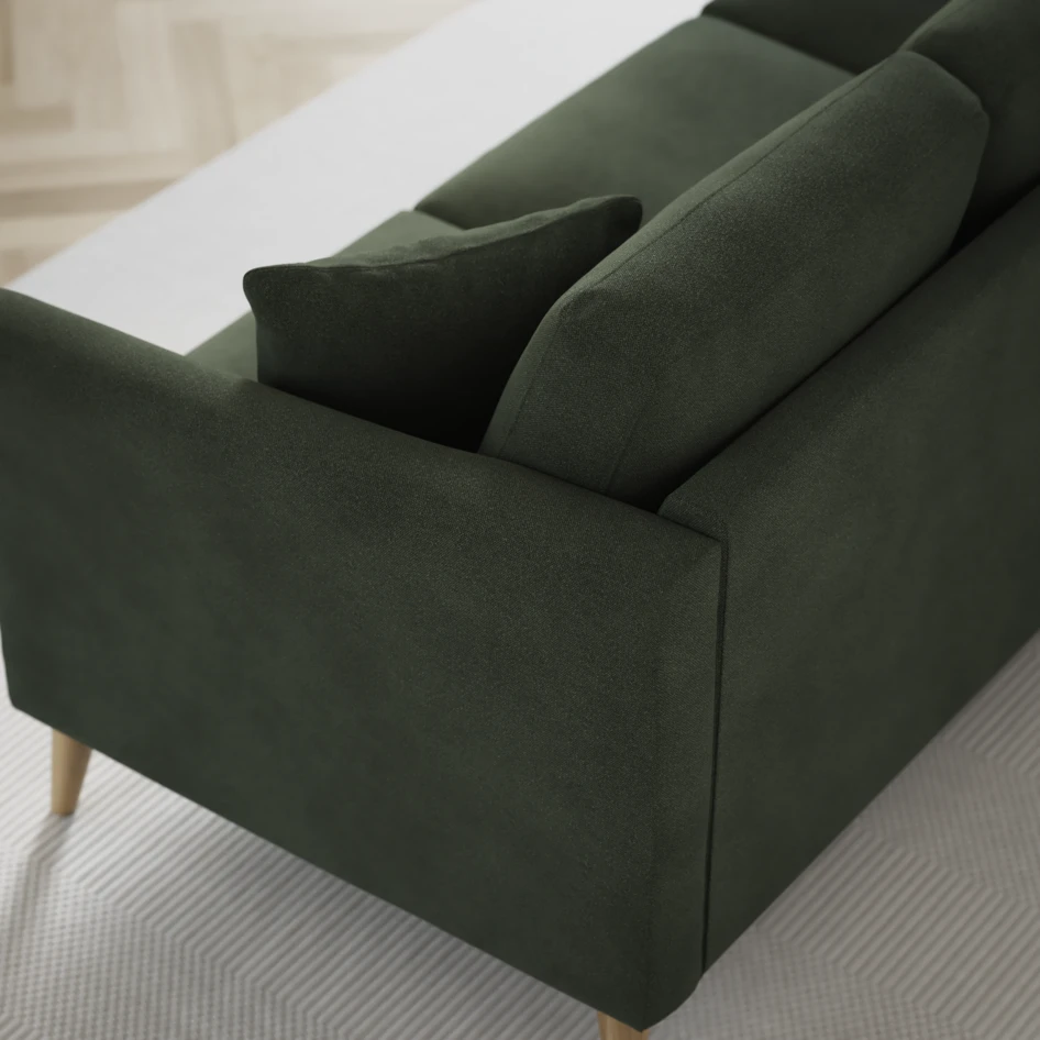 Eden - 2,5-sits soffa svängd - Grön