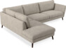 Madison - 3-sits soffa med divan vänster - Vit
