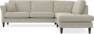Eden - 2,5-sits soffa med divan - Brun