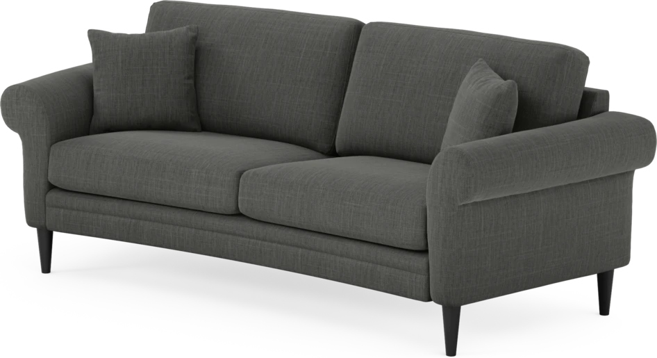 Eden - 2,5-sits soffa svängd - Grå