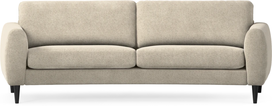 Bridge - 3-sits soffa svängd - Beige