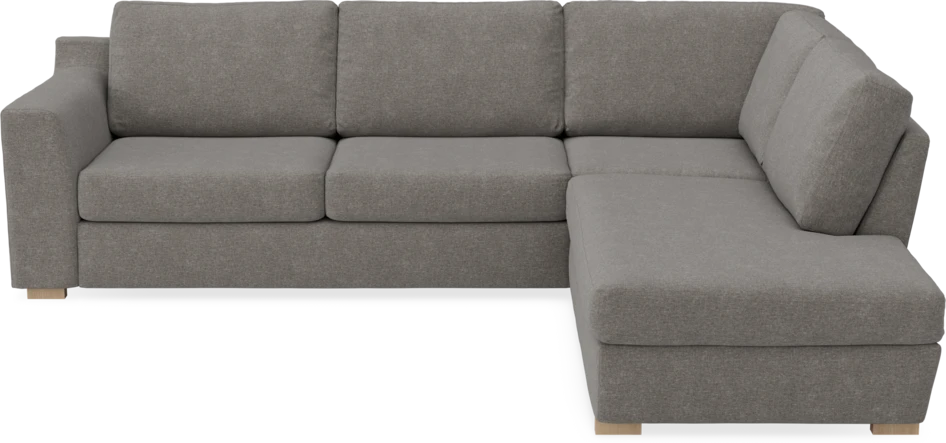 Friday - 2,5-sits soffa med divan höger - Grå