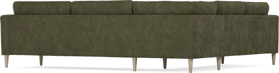 Bridge - Hörnsoffa, 2+3-sits - Grön