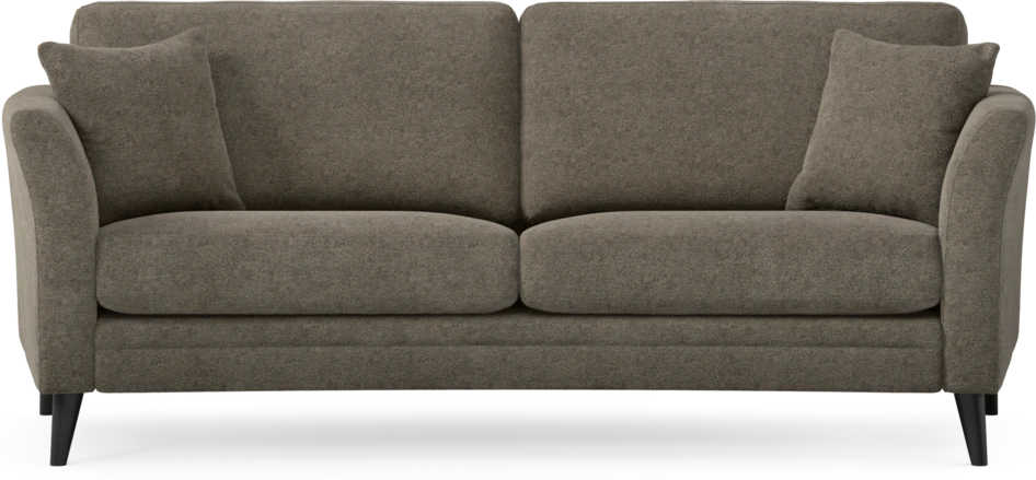 Eden - 2,5-sits soffa svängd - Brun