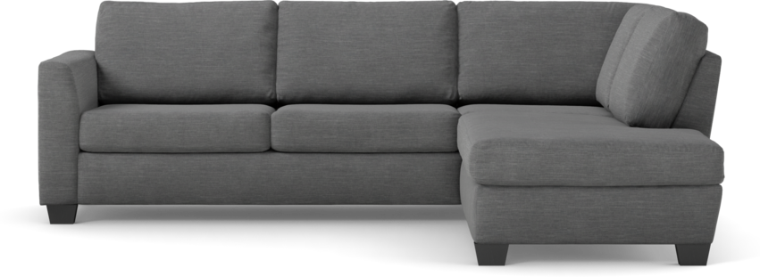 Friday - 2,5-sits soffa med divan höger - Grå