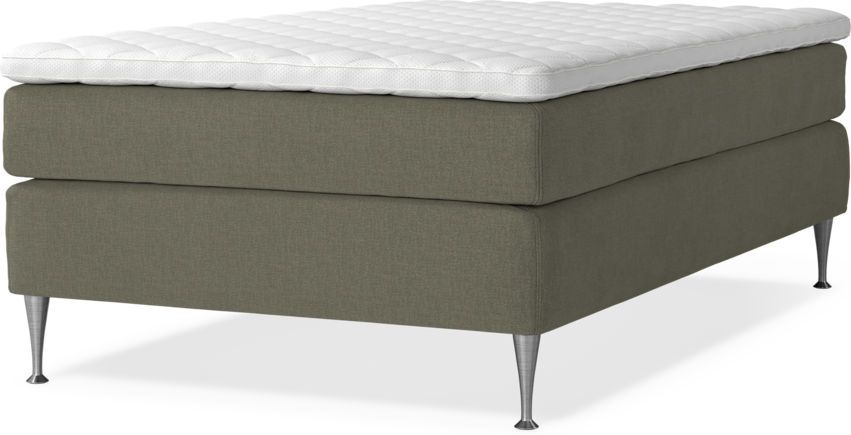 Delux Sense - Kontinentalsäng, enkelsäng 120 cm med bäddmadrass