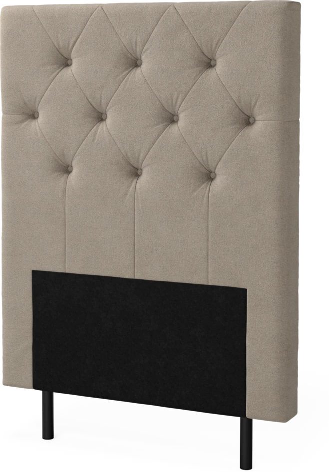 New York pikerad - Sänggavel, 90-210 cm - Beige