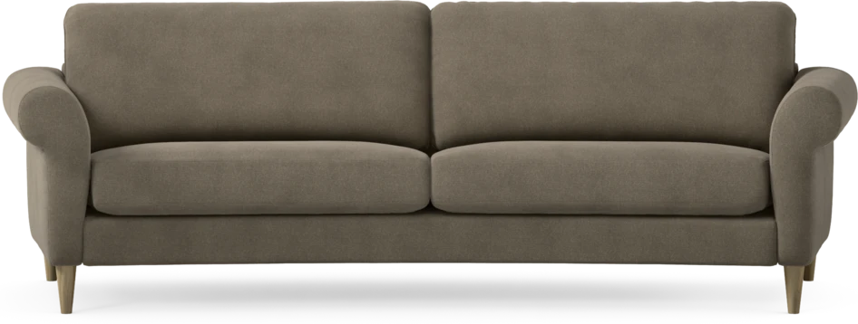 Bridge - 3-sits soffa svängd - Beige