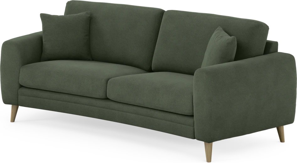 Eden - 2,5-sits soffa svängd - Grön