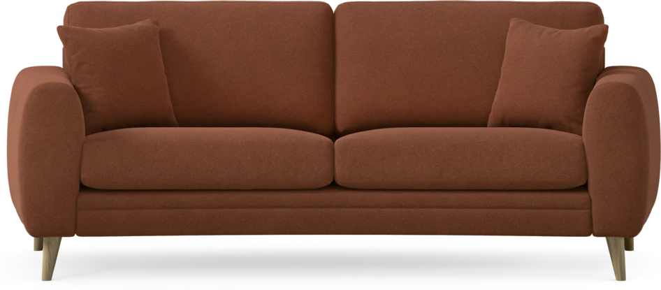 Eden - 2,5-sits soffa svängd - Orange