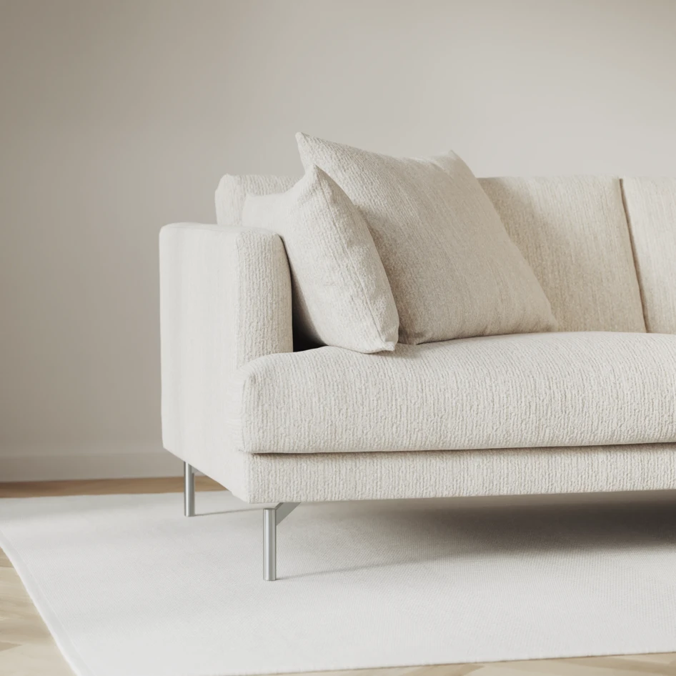 Harper - 4-sits soffa - Vit