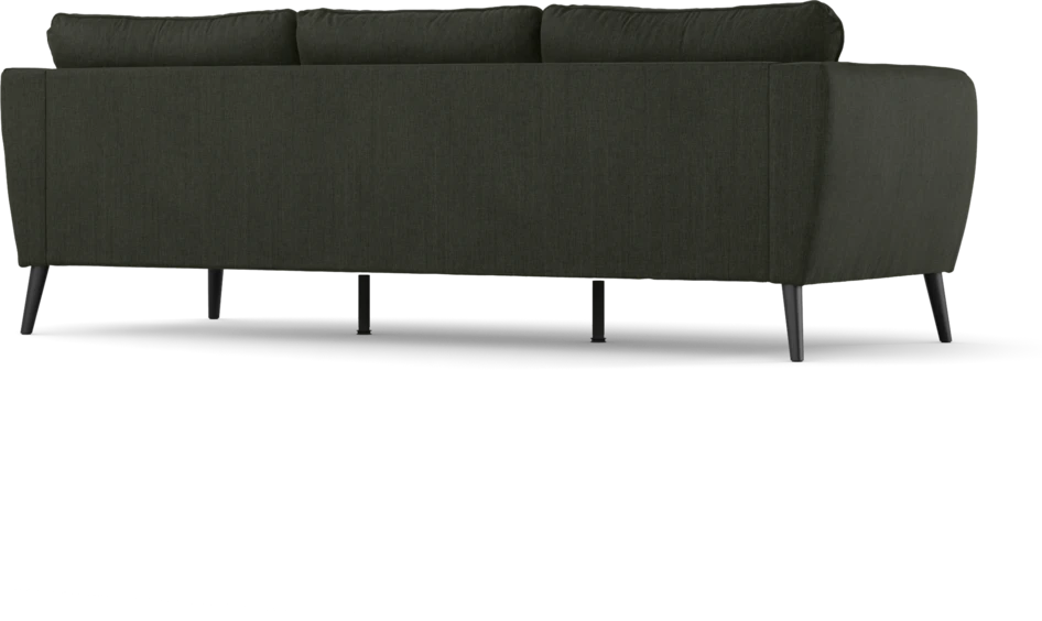 County - 3-sits soffa - Grön