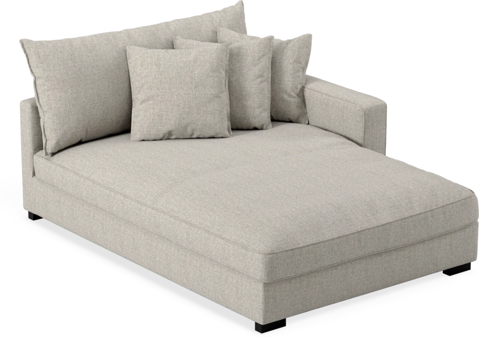 Rossi - Schäslong XL höger - Beige
